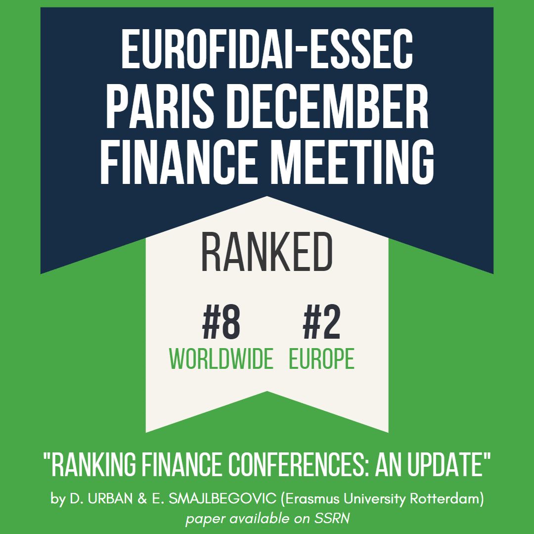 Paris December Finance Meeting